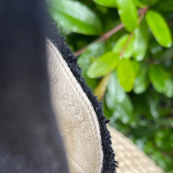 CHANEL black Linen canvas CC Espadrilles size euro 41 - Picture 9 of 11